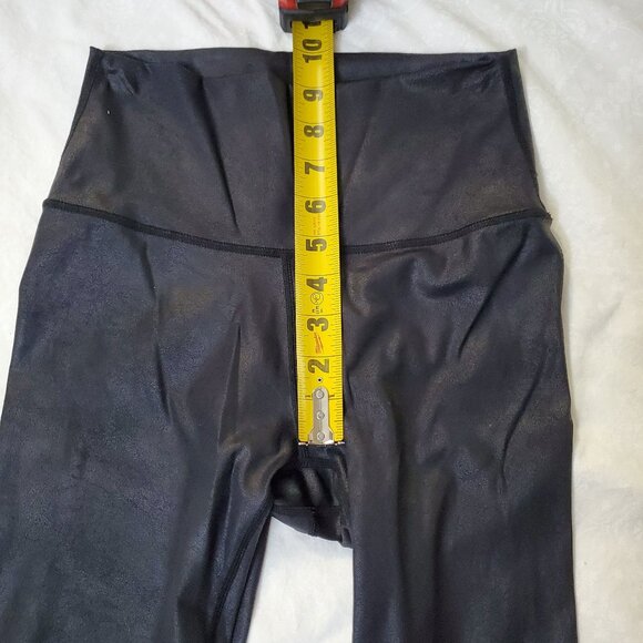 Colorfulkoala Essential Matte Faux Leather Leggings *27" - Black - Size Small - Picture 16 of 16